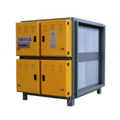 厨房油烟净化的工作原理